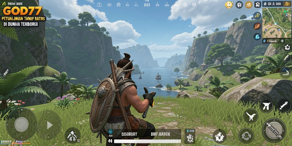 Tangkapan layar menampilkan gameplay Open World yang menakjubkan.