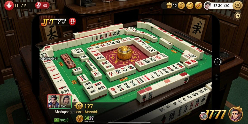 Tampilan screenshot dari gameplay Mahjong yang menarik dan menantang.