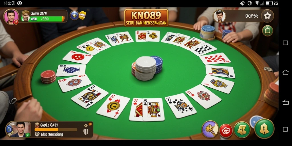 Tampilan gameplay KNO89 yang menarik dan interaktif.