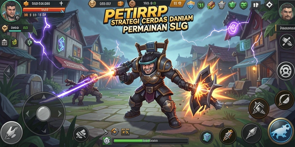 Tangkapan layar gameplay <strong>PETIRRP</strong> menampilkan berbagai strategi pertempuran yang menarik.
